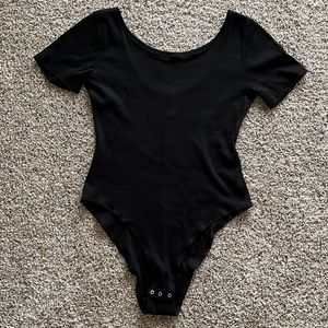 Divided by H&M Stretchy Ribbed Bodysuit Size Large